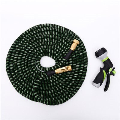Tuyau extensible avec fil élastique